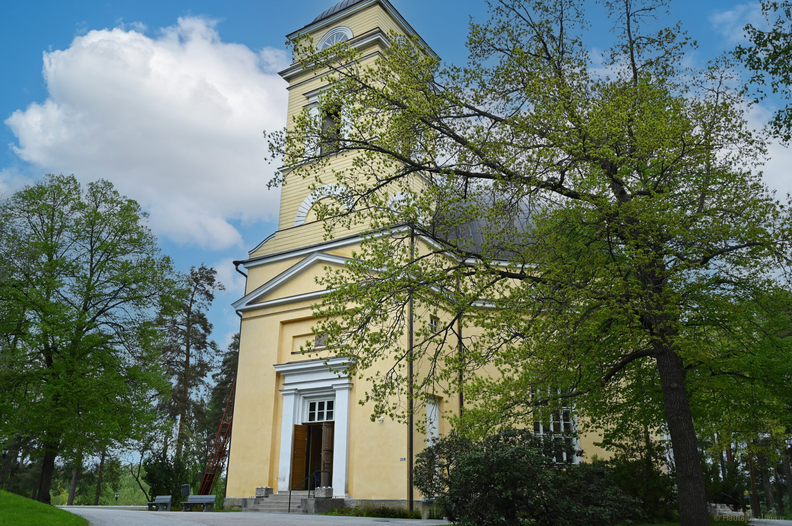 Nokian hautajaiskuvaus kappeli tai kirkko